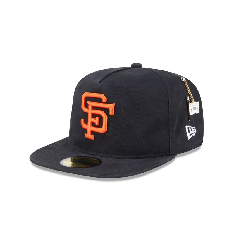 San Francisco Giants Championship Side Flag 59FIFTY A-Frame Fitted Hat sold by New Era