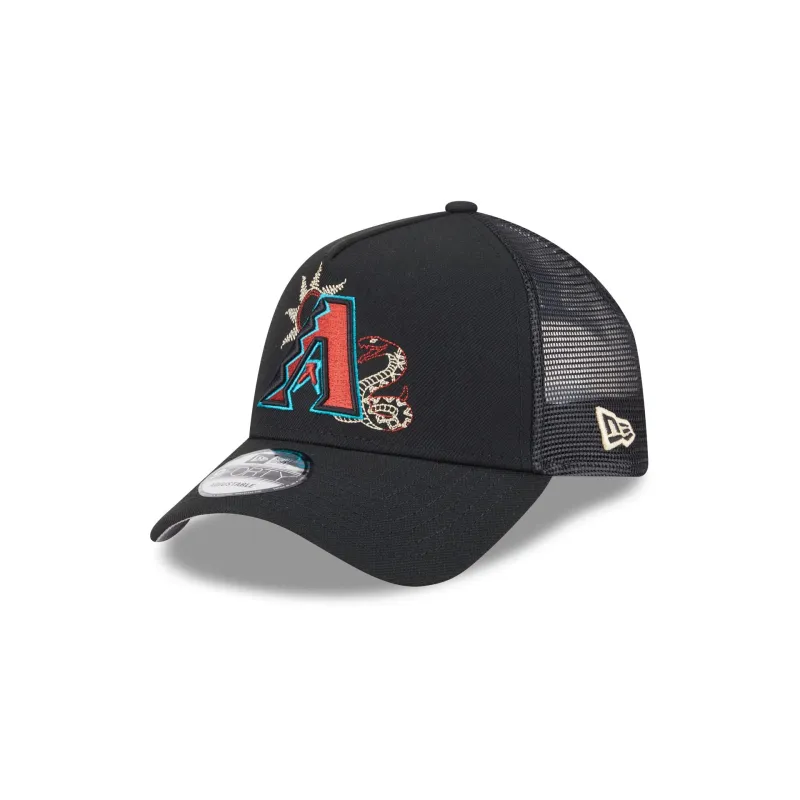 Arizona Diamondbacks State Stitch 9FORTY A-Frame Trucker Hat sold by New Era