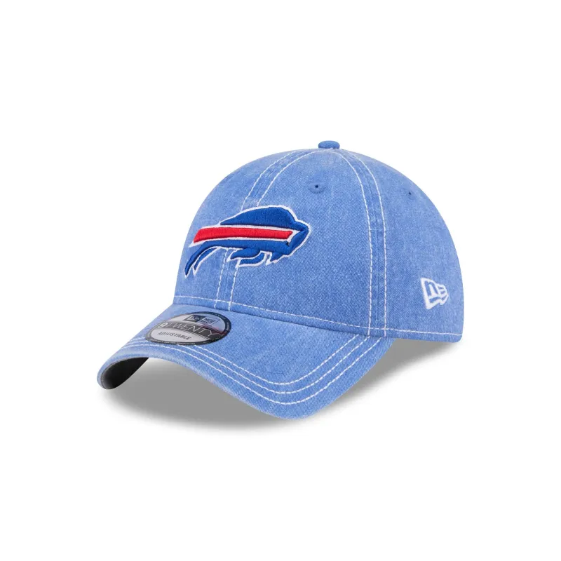 Buffalo Bills Washed Contrast 9TWENTY Adjustable Hat sold by New Era