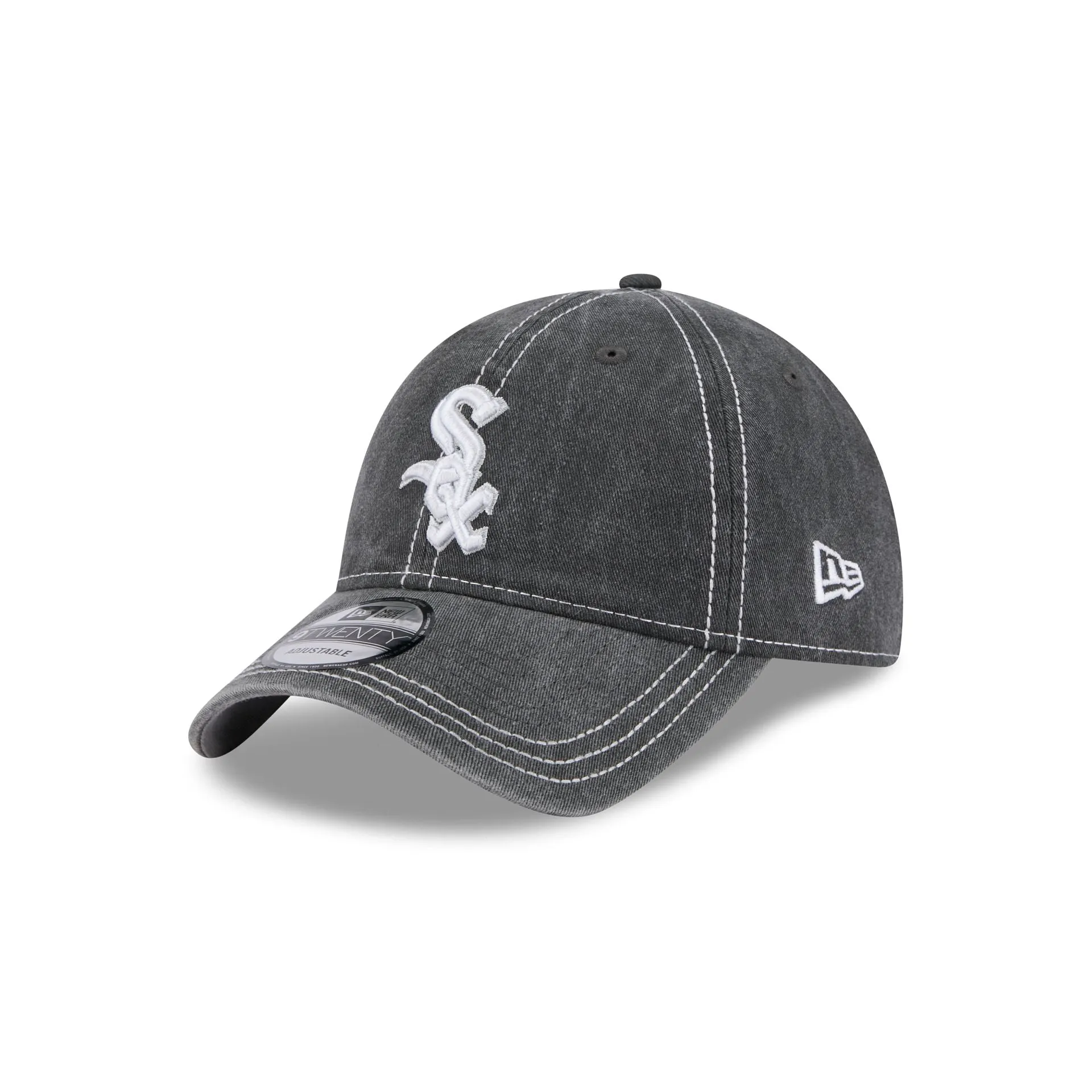 Chicago White Sox Washed Contrast 9TWENTY Adjustable Hat sold by New Era