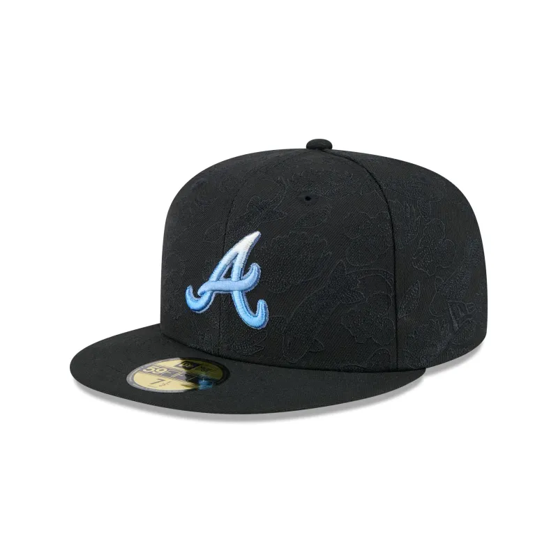 Atlanta Braves Tonal Koi 59FIFTY Fitted Hat sold by New Era