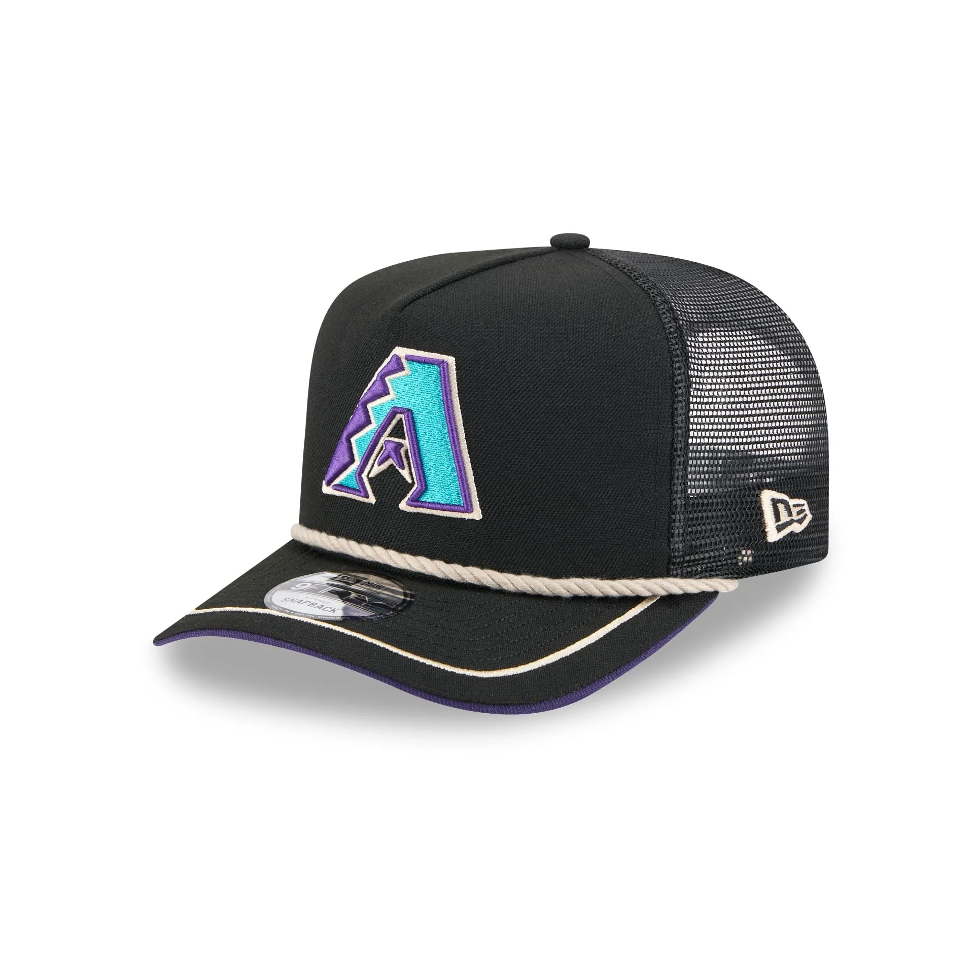 Arizona Diamondbacks Vintage Team Rope 9FIFTY A-Frame Trucker sold by New Era