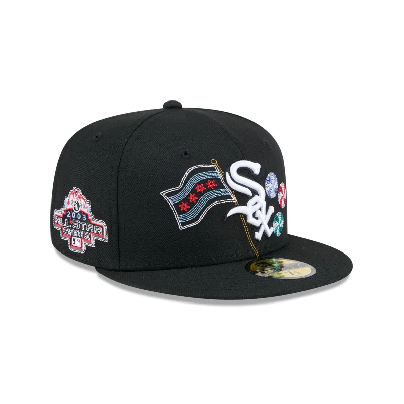 Chicago White Sox State Stitch 59FIFTY Fitted Hat sold by New Era