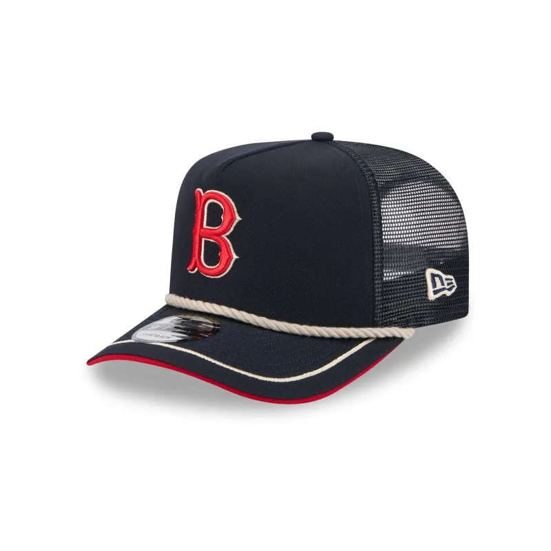 Boston Red Sox Vintage Team Rope 9FIFTY A-Frame Trucker sold by New Era