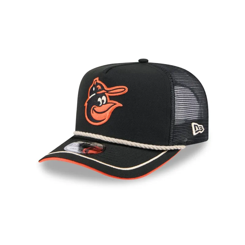 Baltimore Orioles Vintage Team Rope 9FIFTY A-Frame Trucker sold by New Era