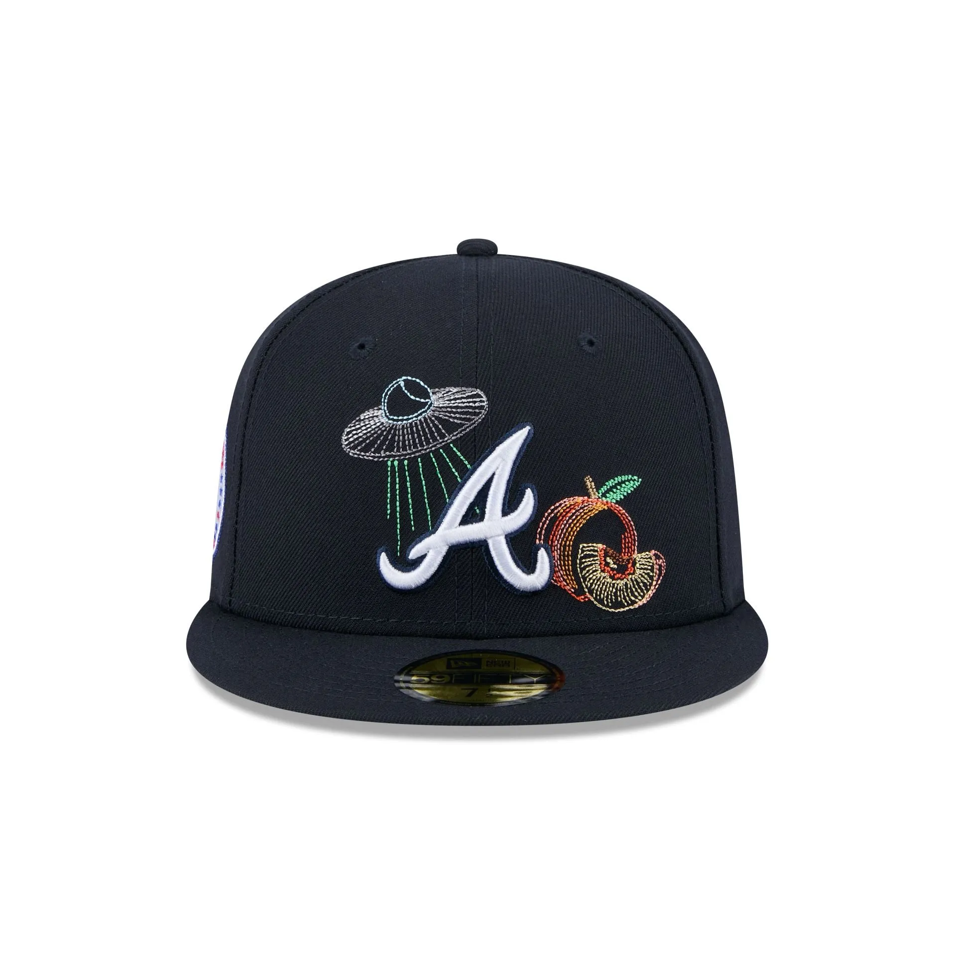 Atlanta Braves State Stitch 59FIFTY Fitted Hat sold by New Era product image thumbnail 2