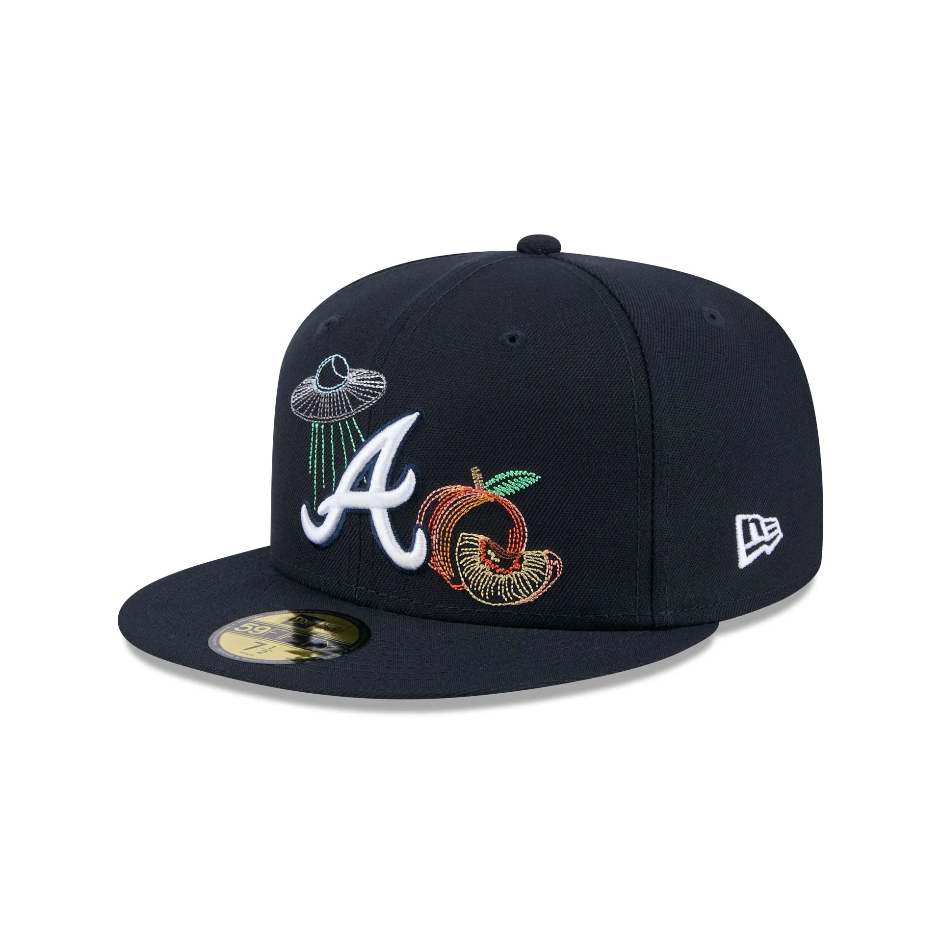 Atlanta Braves State Stitch 59FIFTY Fitted Hat sold by New Era product image thumbnail 3