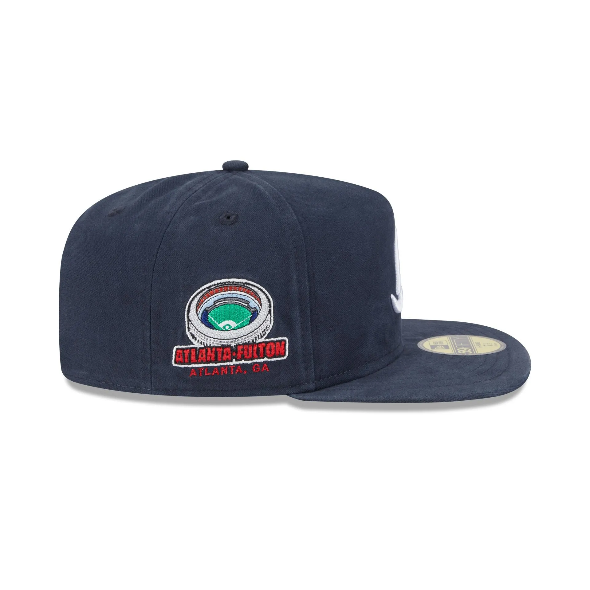 Atlanta Braves Championship Side Flag 59FIFTY A-Frame Fitted Hat sold by New Era product image thumbnail 5