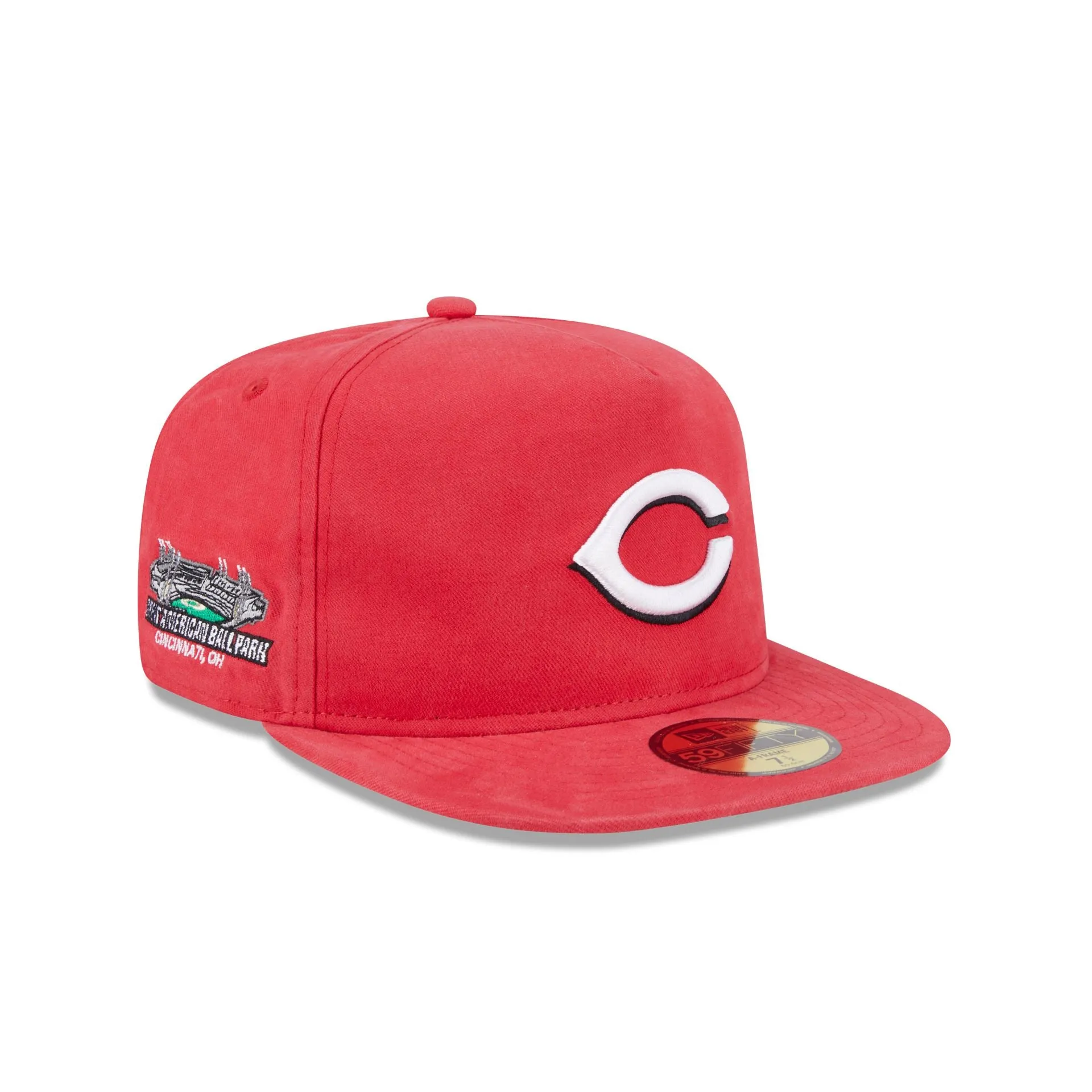 Cincinnati Reds Championship Side Flag 59FIFTY A-Frame Fitted Hat sold by New Era product image thumbnail 3