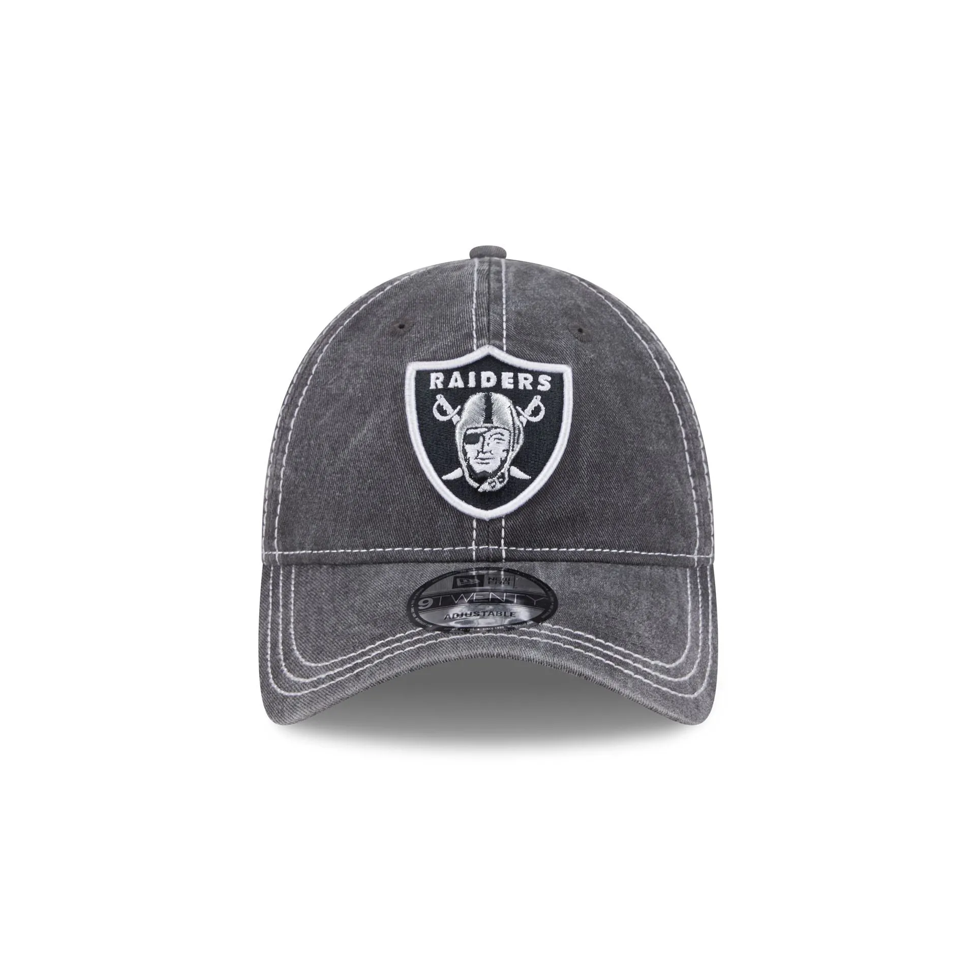 Las Vegas Raiders Washed Contrast 9TWENTY Adjustable Hat sold by New Era product image thumbnail 2