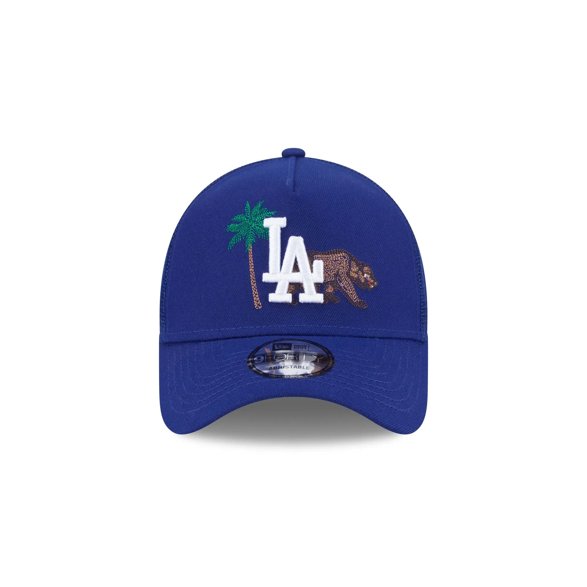 Los Angeles Dodgers State Stitch 9FORTY A-Frame Trucker Hat sold by New Era product image thumbnail 2