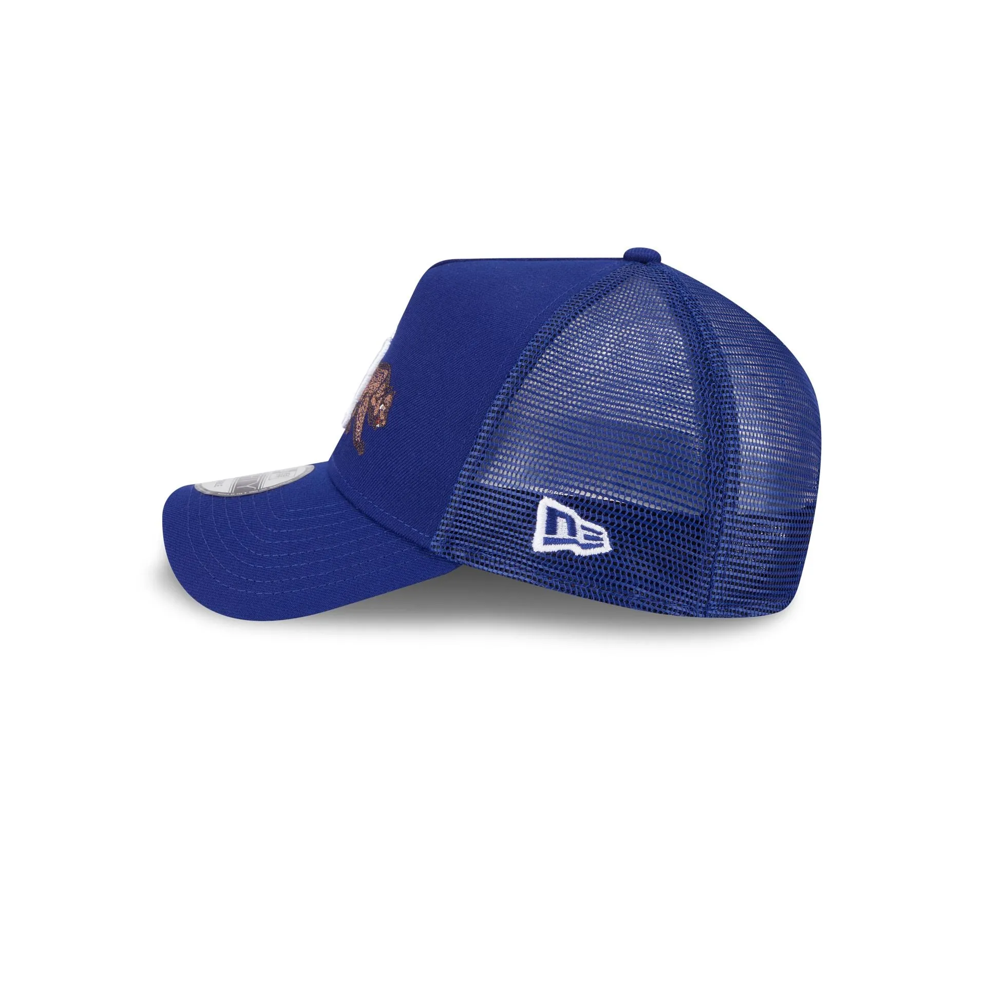 Los Angeles Dodgers State Stitch 9FORTY A-Frame Trucker Hat sold by New Era product image thumbnail 4