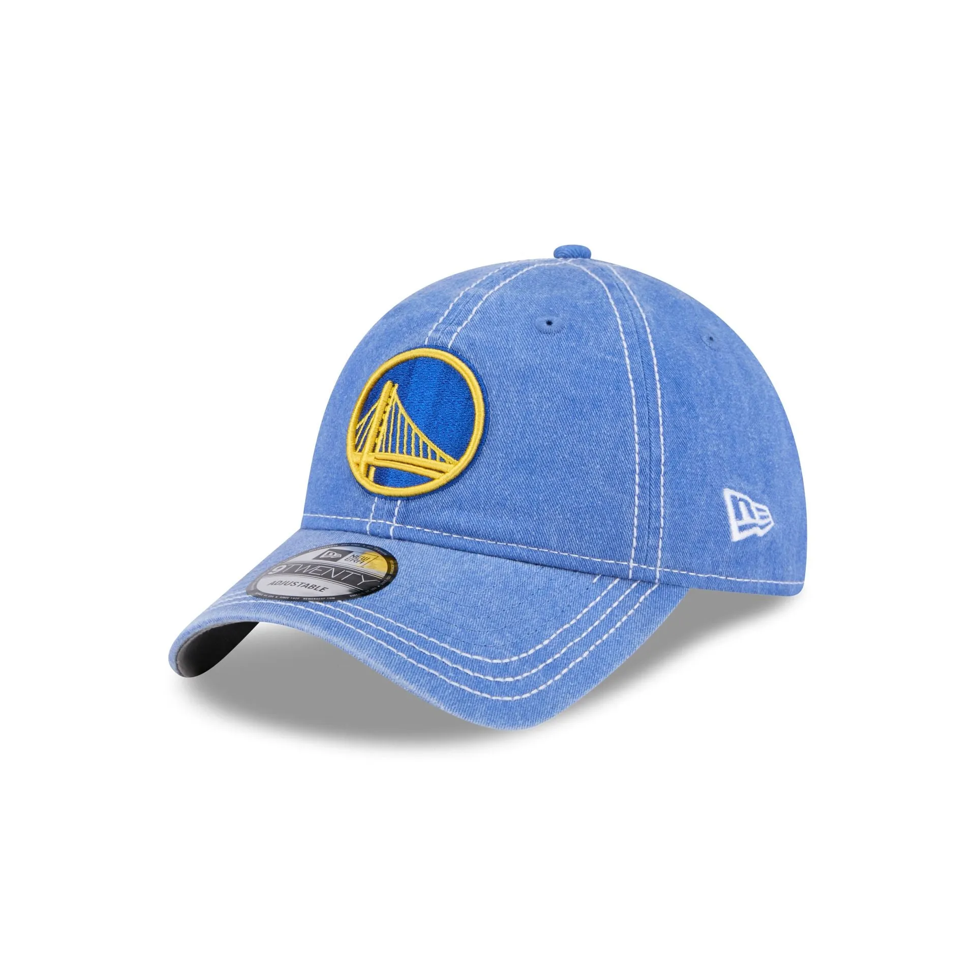 Golden State Warriors Washed Contrast 9TWENTY Adjustable Hat sold by New Era