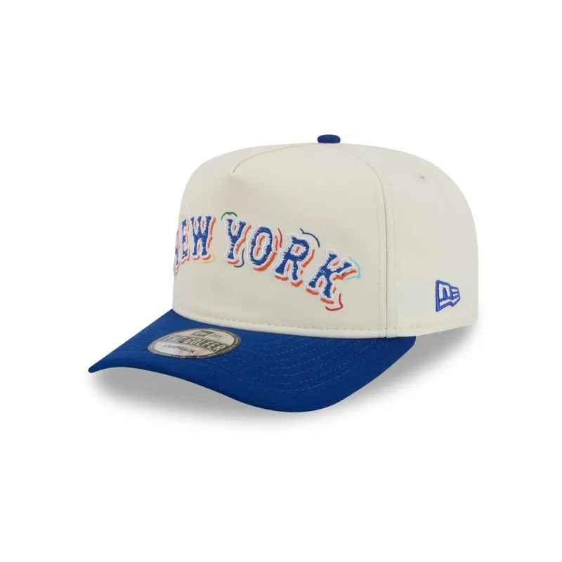 New York Mets Team Scribble Golfer Hat sold by New Era