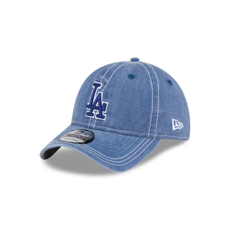 Los Angeles Dodgers Washed Contrast 9TWENTY Adjustable Hat sold by New Era
