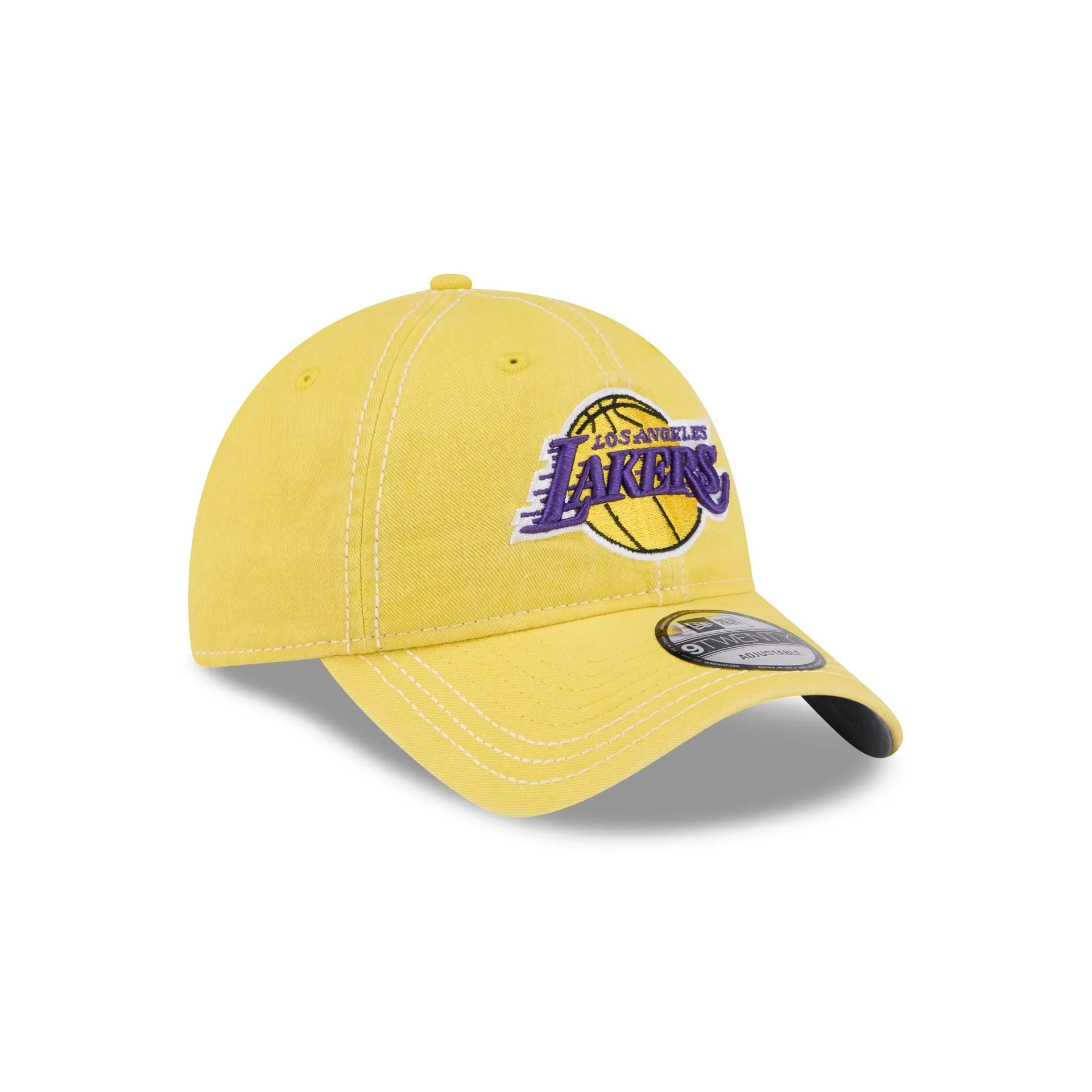 Los Angeles Lakers Washed Contrast 9TWENTY Adjustable Hat sold by New Era product image thumbnail 3