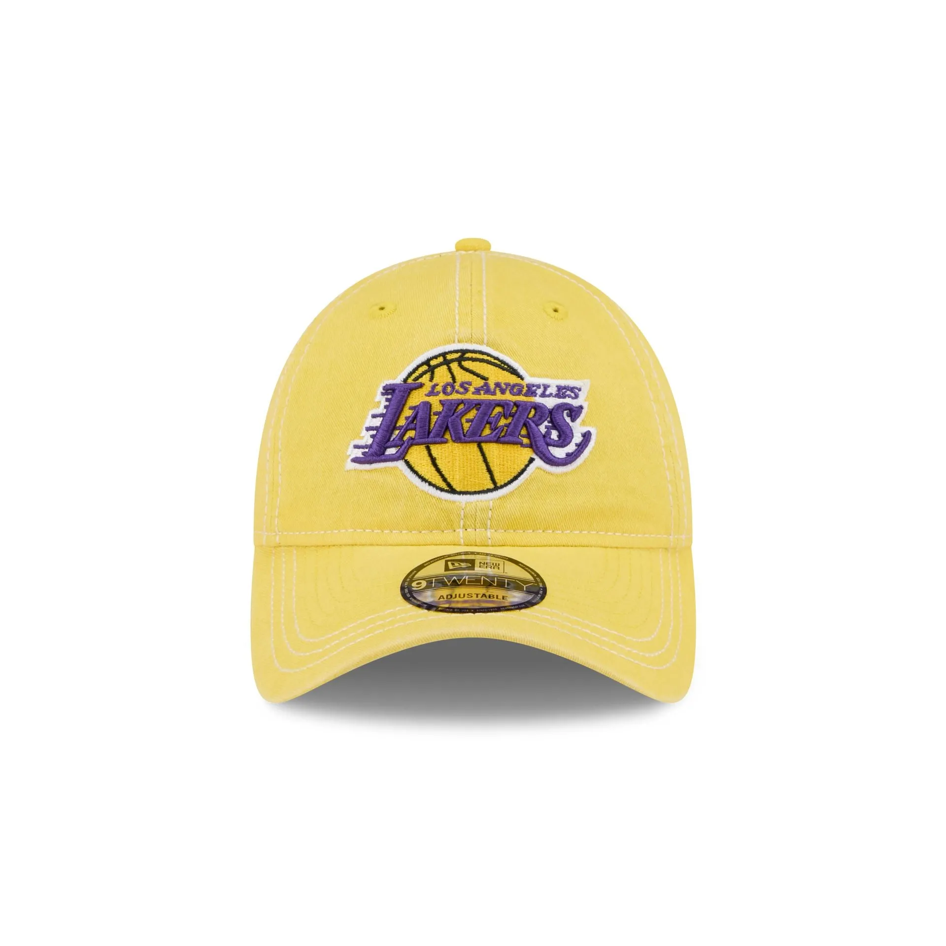 Los Angeles Lakers Washed Contrast 9TWENTY Adjustable Hat sold by New Era product image thumbnail 2