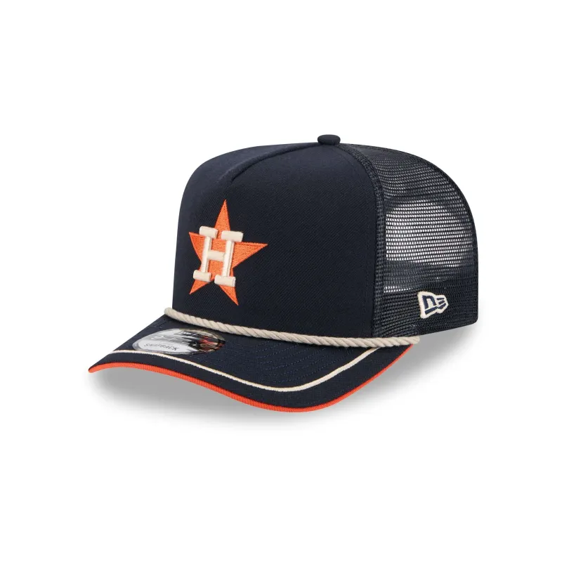 Houston Astros Vintage Team Rope 9FIFTY A-Frame Trucker sold by New Era