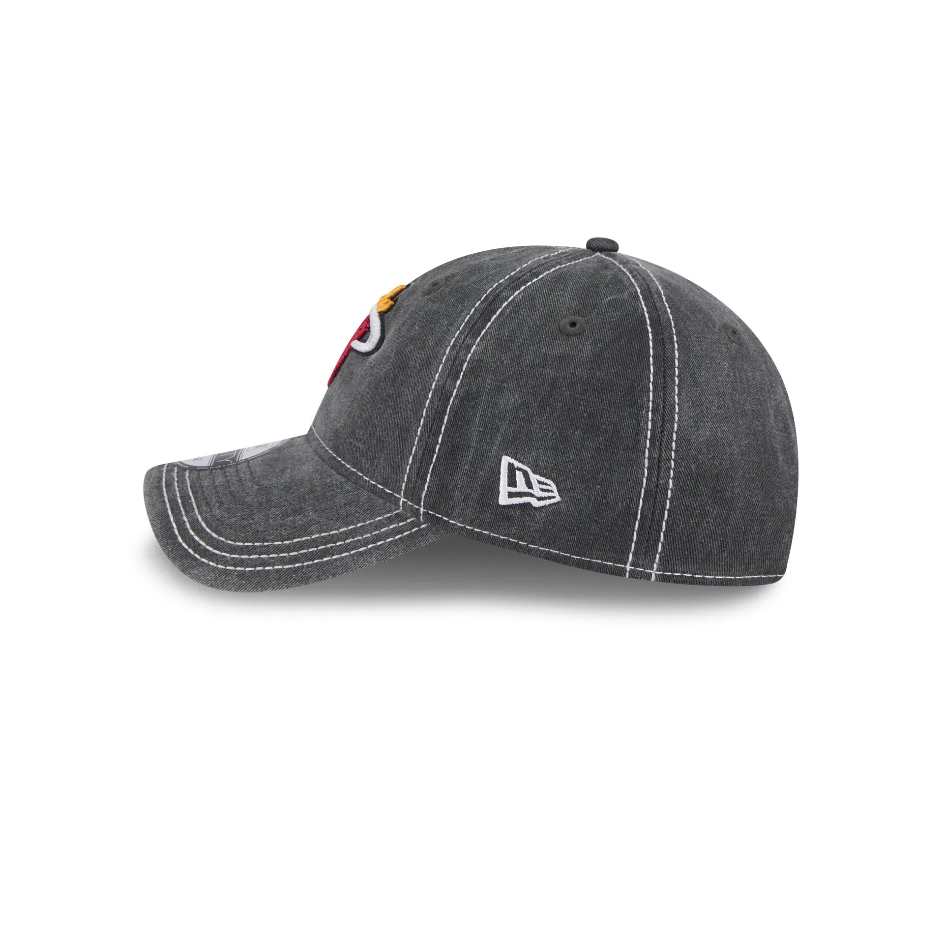 Miami Heat Washed Contrast 9TWENTY Adjustable Hat sold by New Era product image thumbnail 4