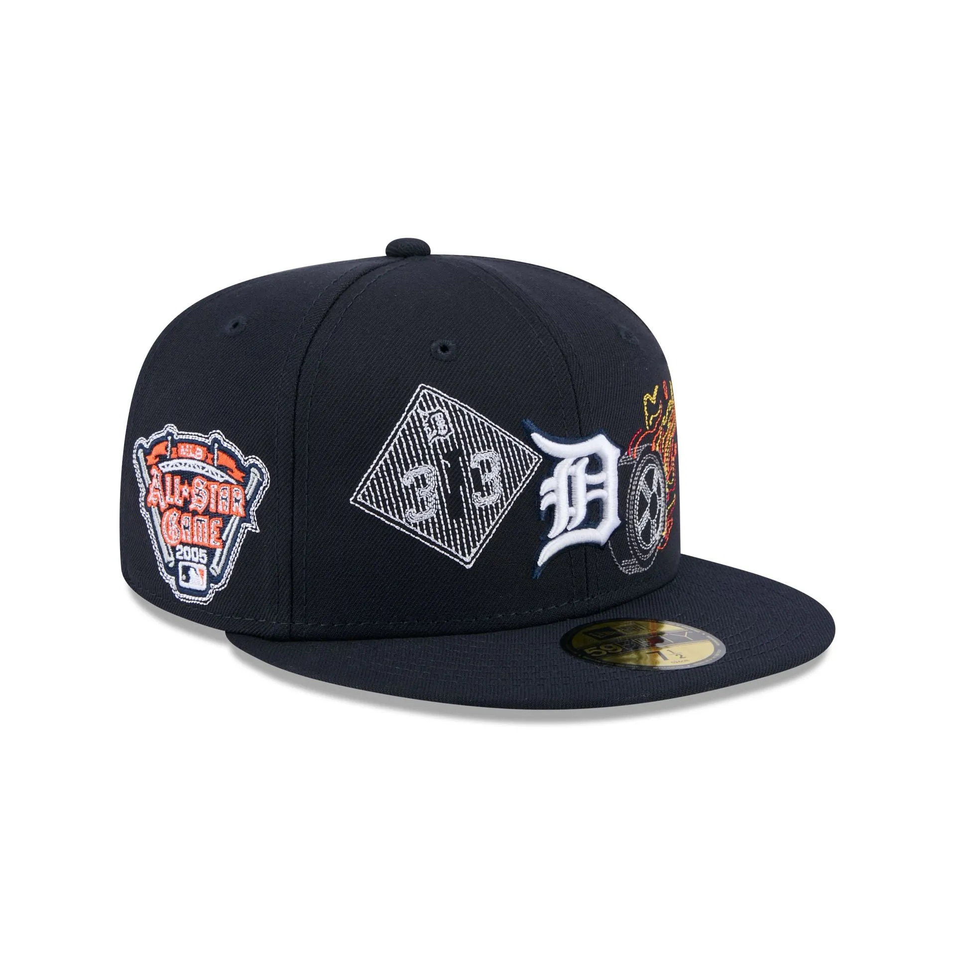 Detroit Tigers State Stitch 59FIFTY Fitted Hat sold by New Era
