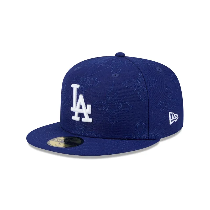 Los Angeles Dodgers Color Pattern 59FIFTY Fitted Hat sold by New Era