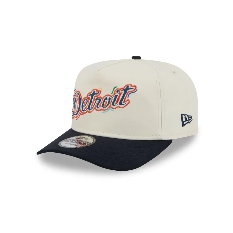 Detroit Tigers Team Scribble Golfer Hat sold by New Era