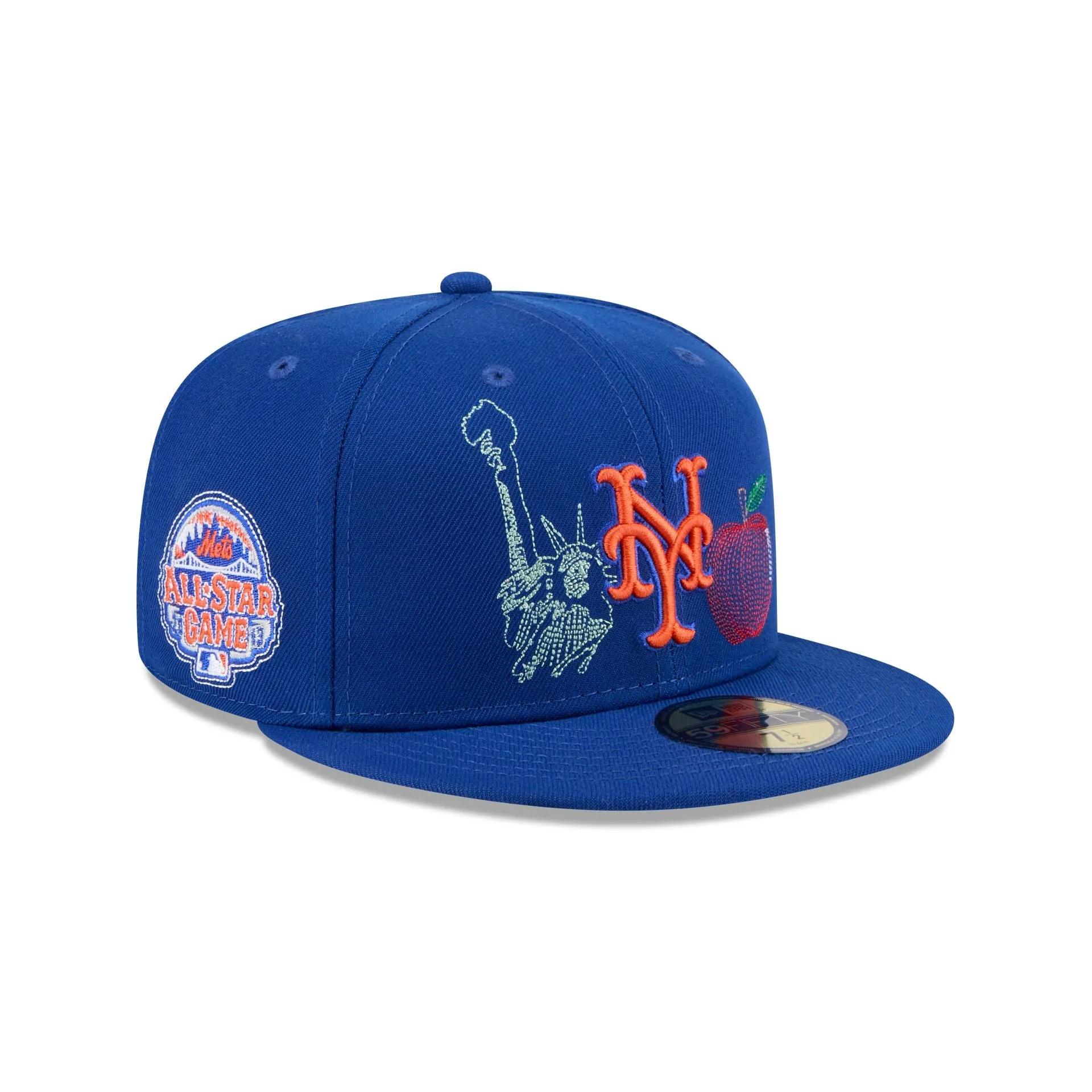 New York Mets State Stitch 59FIFTY Fitted Hat sold by New Era