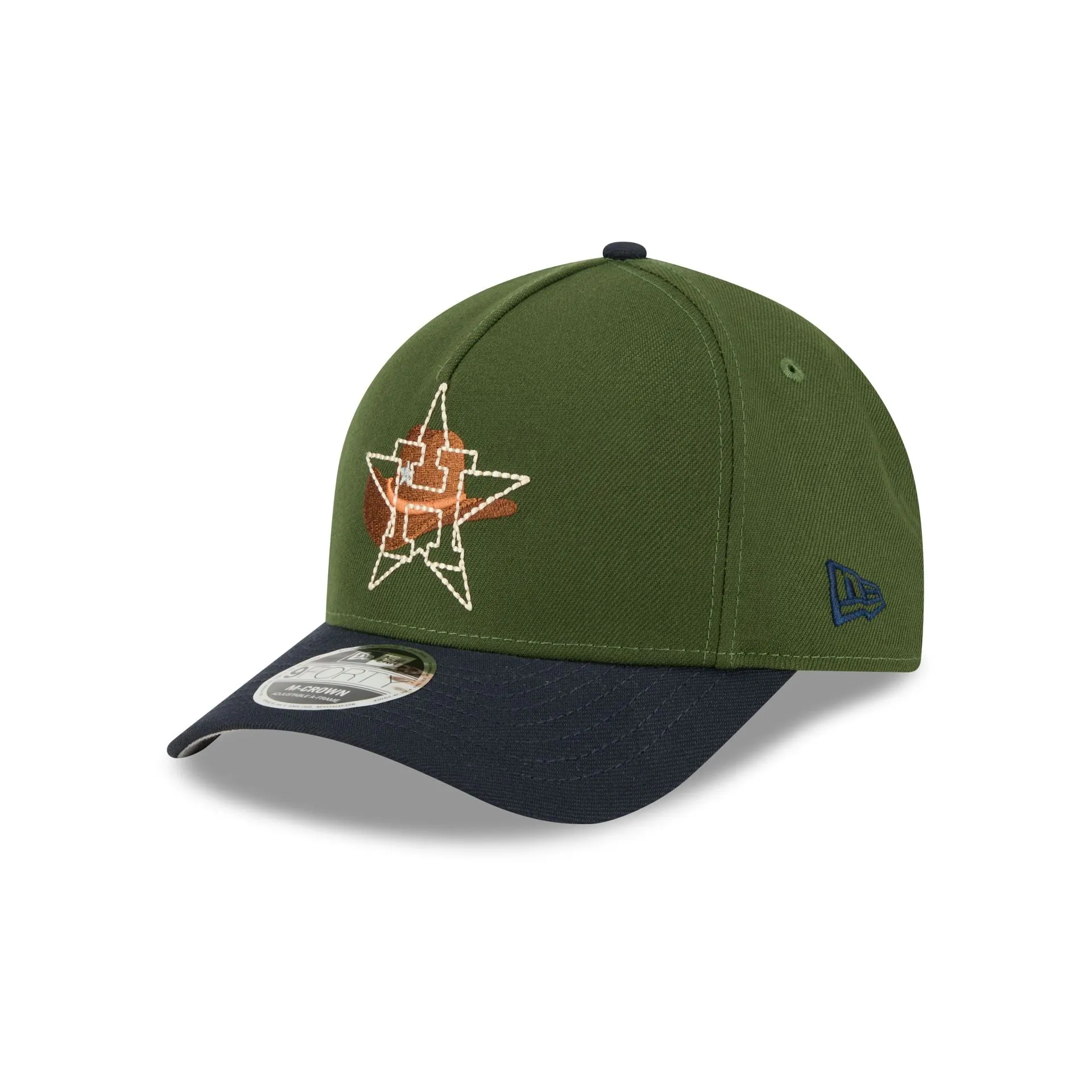 Houston Astros City Feature 9FORTY M-Crown A-Frame Snapback Hat sold by New Era