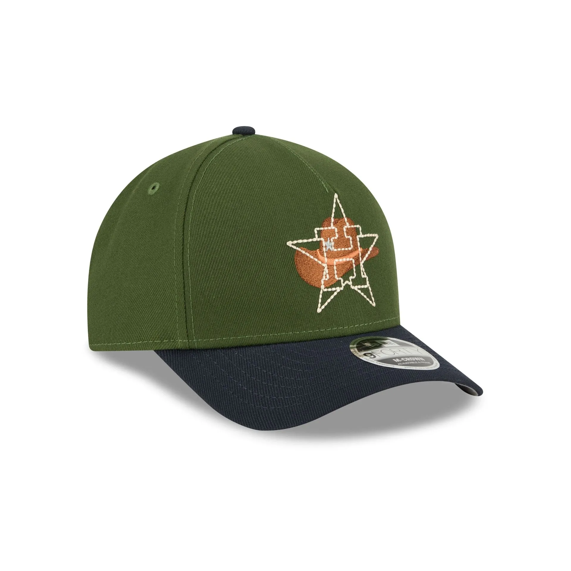 Houston Astros City Feature 9FORTY M-Crown A-Frame Snapback Hat sold by New Era product image thumbnail 3