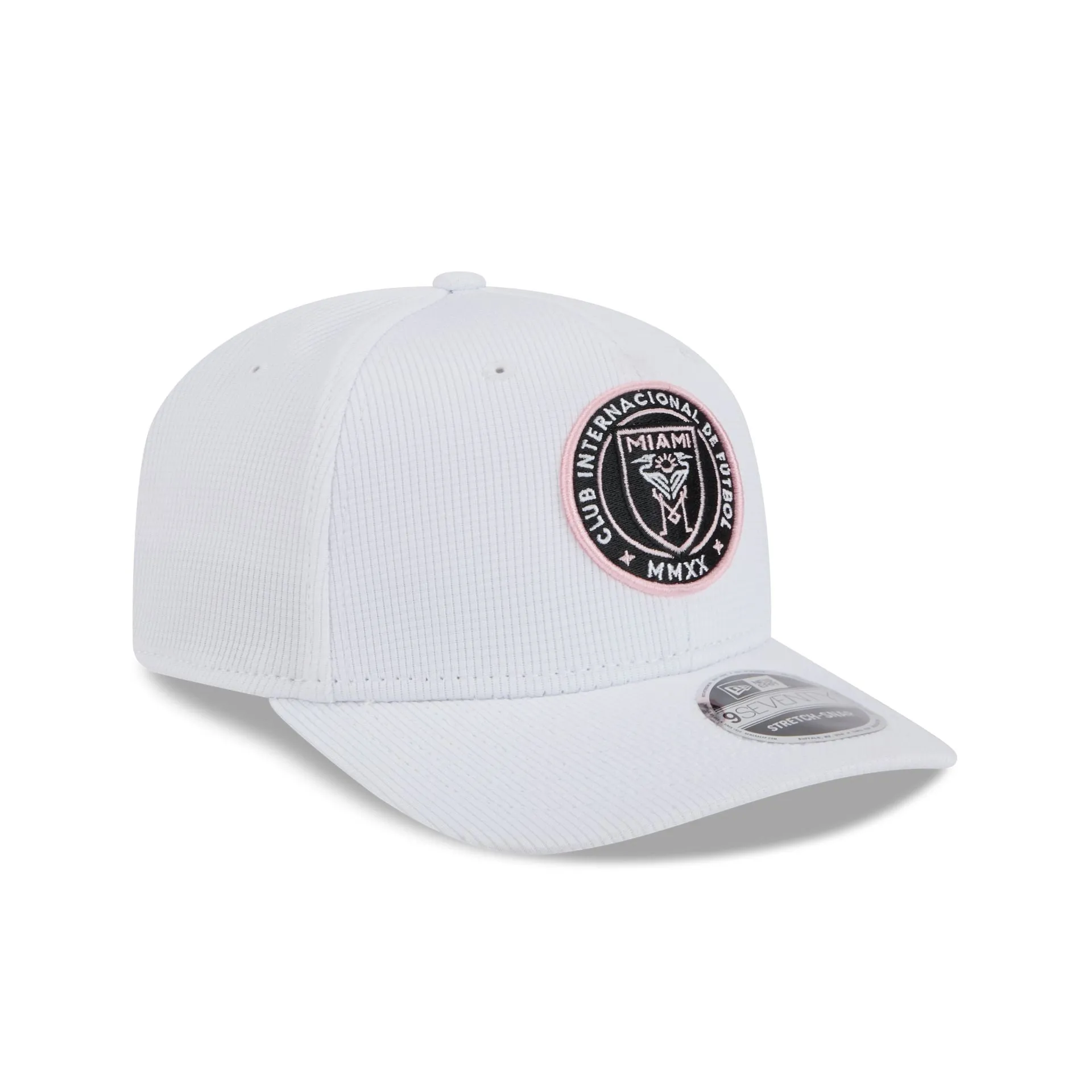 Inter Miami 2025 Jersey Hook White 9SEVENTY Stretch-Snap Hat sold by New Era product image thumbnail 2