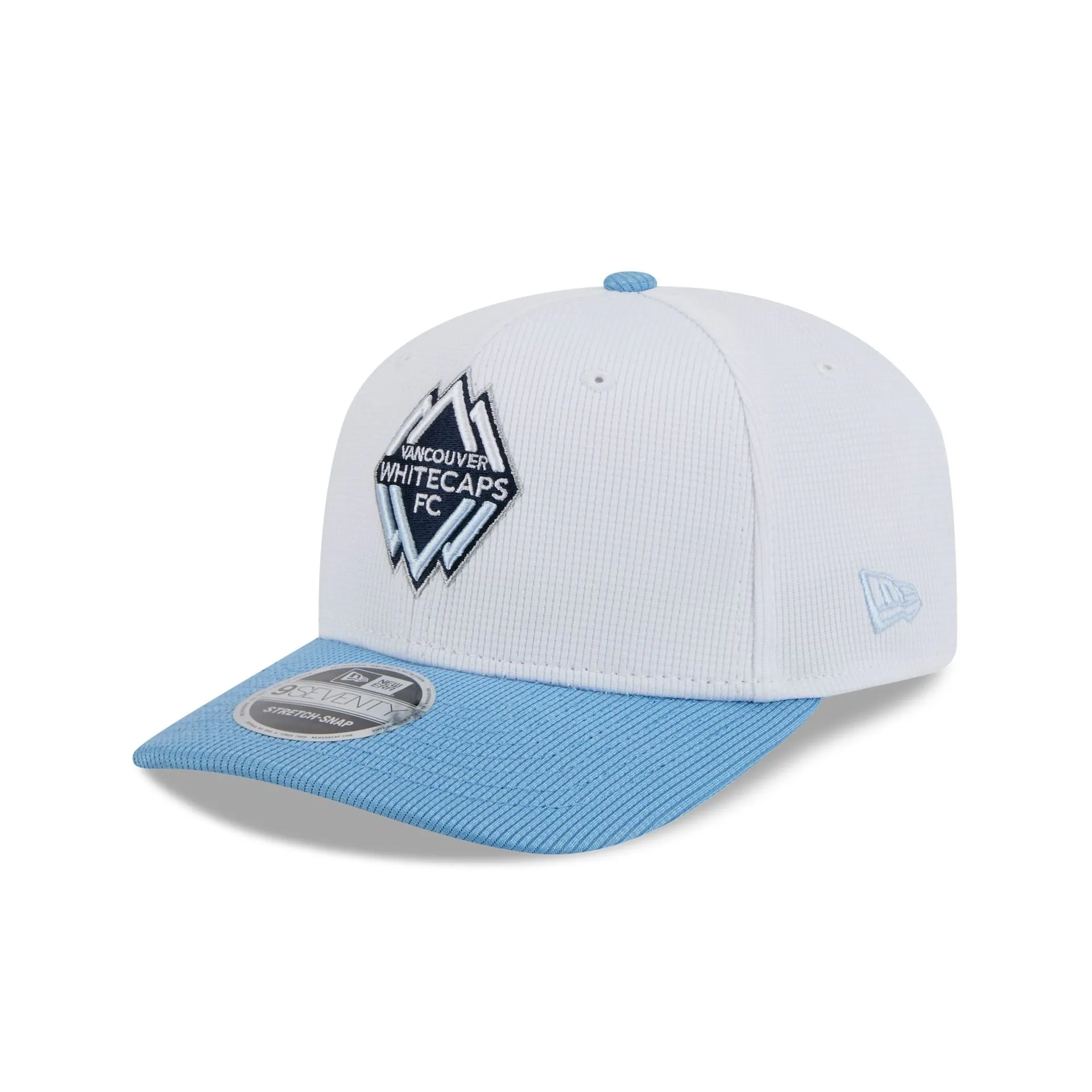 Vancouver White Caps FC 2025 Jersey Hook 9SEVENTY Stretch-Snap Hat sold by New Era product image thumbnail 3