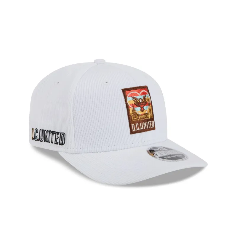 D.C. United 2025 Jersey Hook 9SEVENTY Stretch-Snap Hat sold by New Era