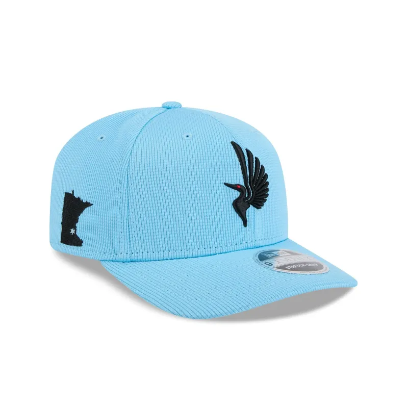 Minnesota United FC 2025 Jersey Hook 9SEVENTY Stretch-Snap Hat sold by New Era