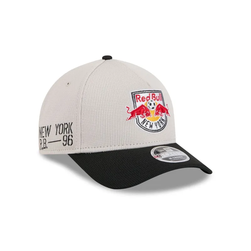 New York Red Bulls 2025 Jersey Hook 9FORTY M-Crown A-Frame Snapback Hat sold by New Era