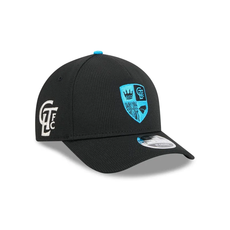 Charlotte FC 2025 Jersey Hook 9FORTY M-Crown A-Frame Snapback Hat sold by New Era