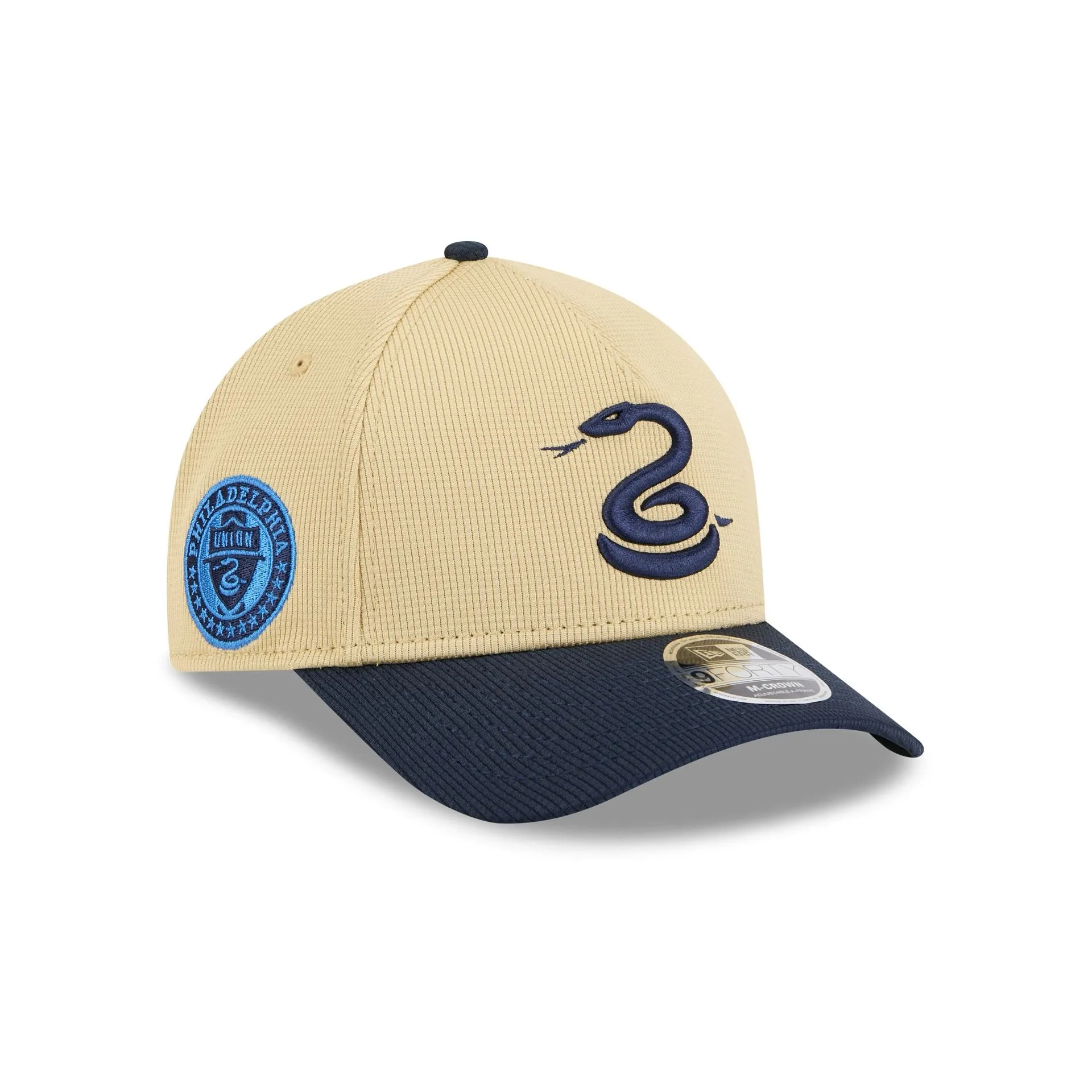 Philadelphia Union 2025 Jersey Hook 9FORTY M-Crown A-Frame Snapback Hat sold by New Era