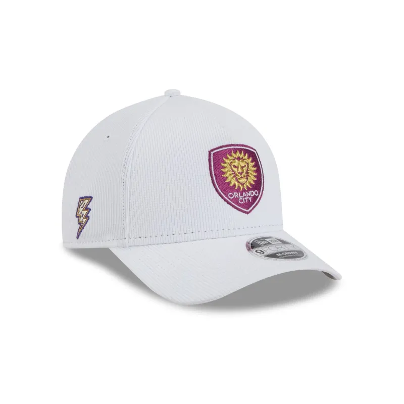 Orlando City SC 2025 Jersey Hook 9FORTY M-Crown A-Frame Snapback Hat sold by New Era