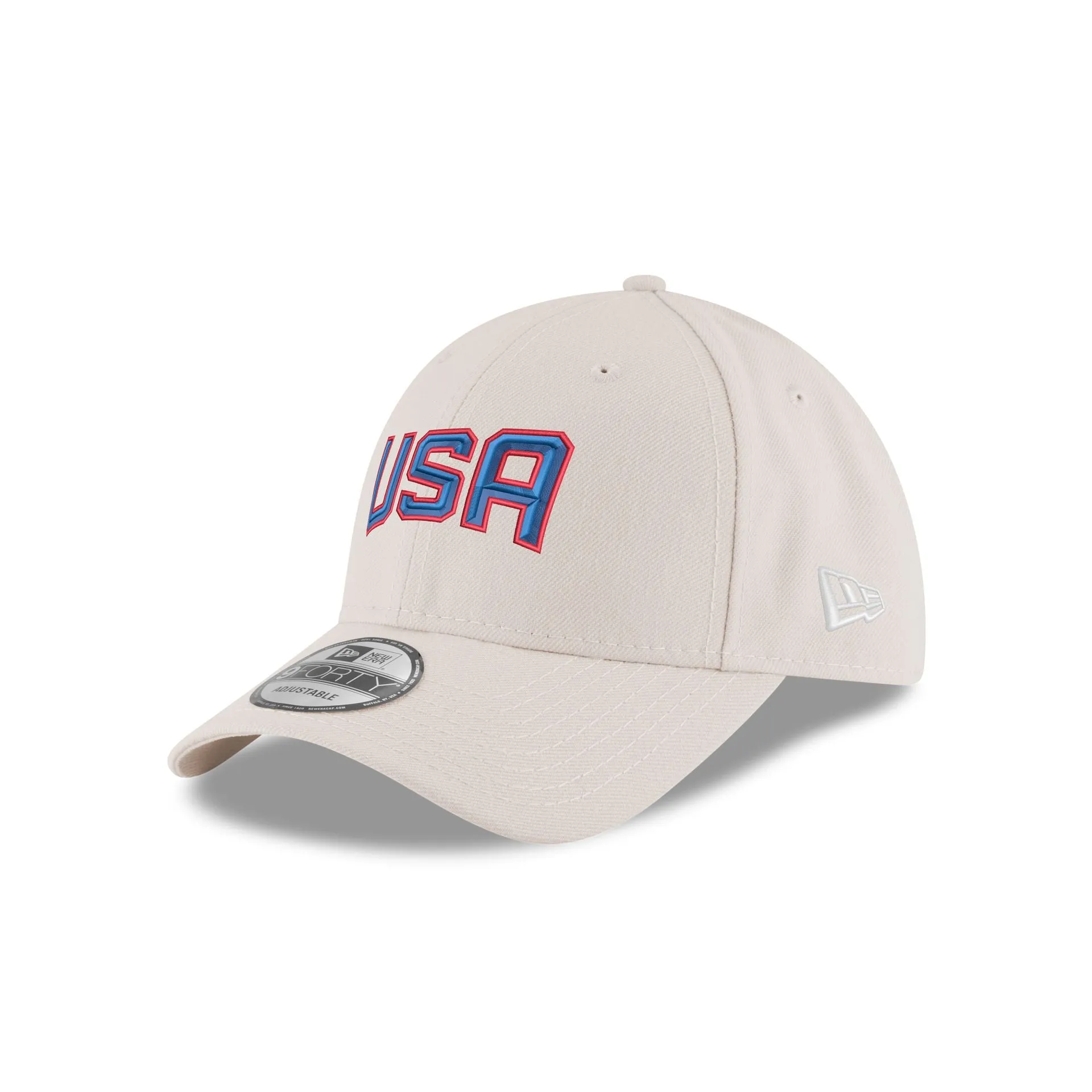 USA 2025 4 Nations Face-Off Stone 9FORTY Adjustable Hat sold by New Era product image thumbnail 3