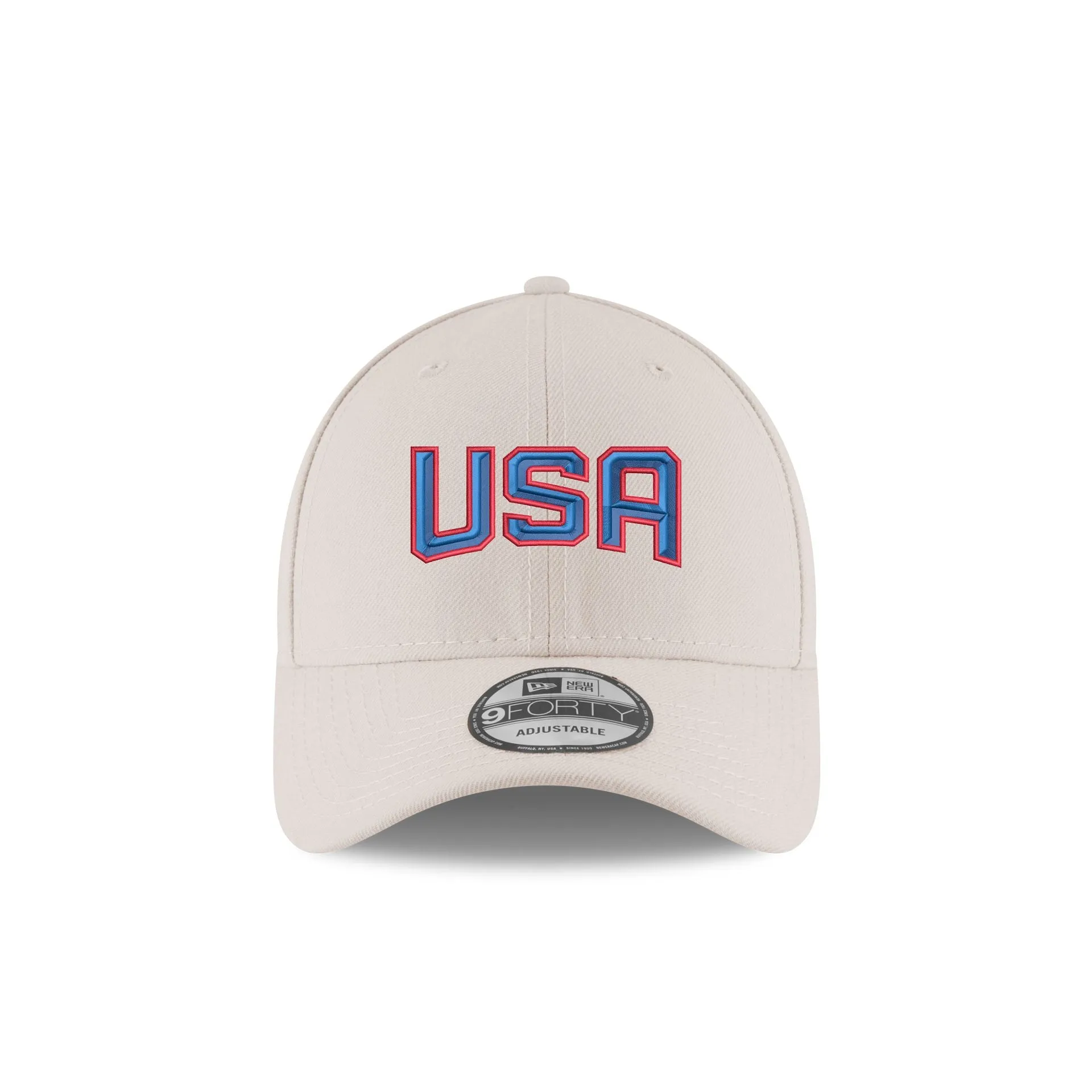 USA 2025 4 Nations Face-Off Stone 9FORTY Adjustable Hat sold by New Era product image thumbnail 2