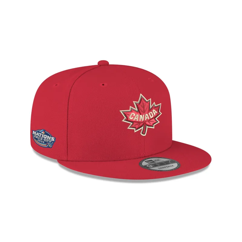Canada 2025 4 Nations Face-Off 9FIFTY Snapback Hat sold by New Era