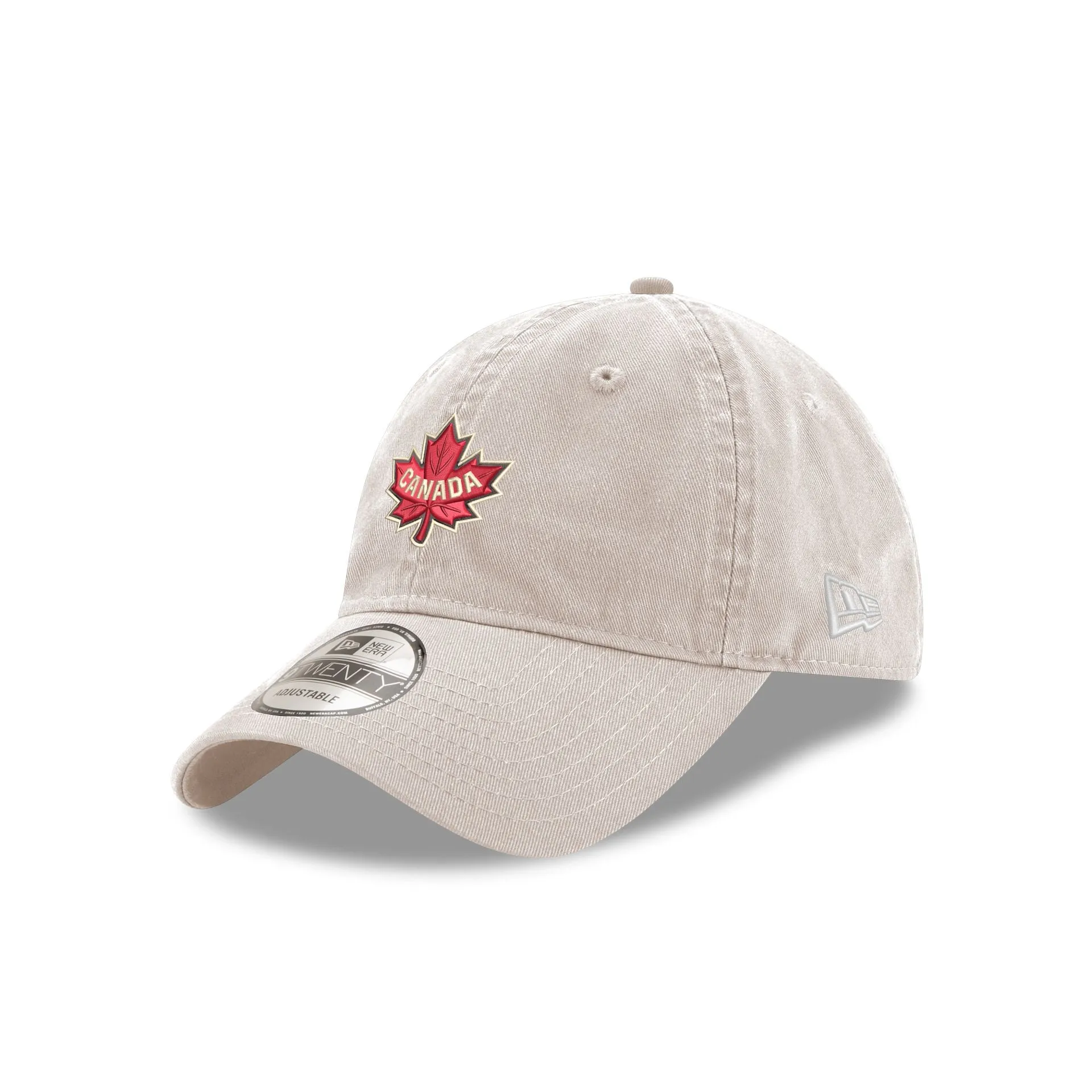 Canada 2025 4 Nations Face-Off Stone 9TWENTY Adjustable Hat sold by New Era product image thumbnail 3