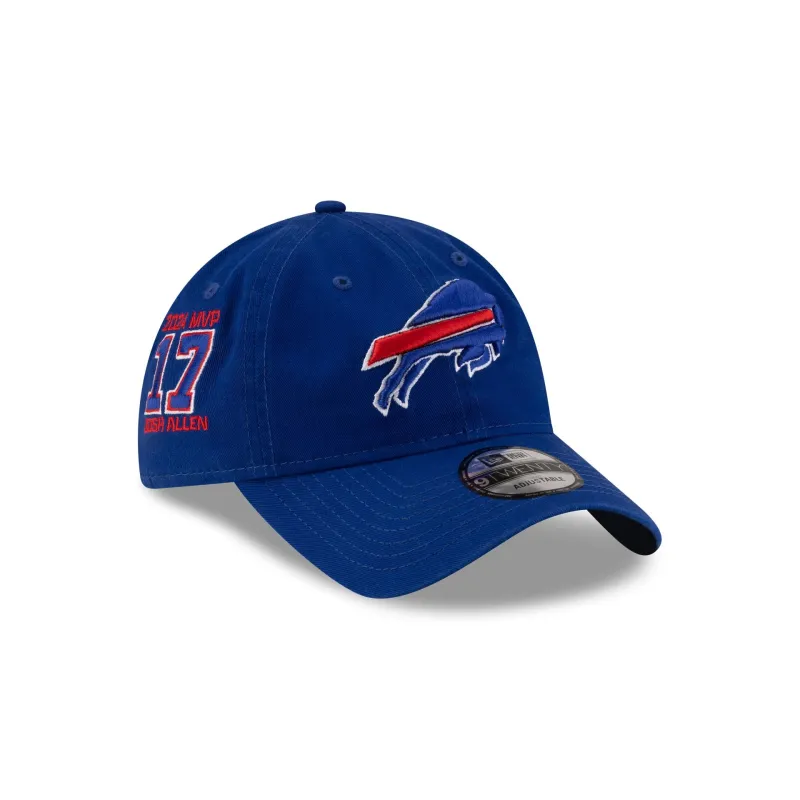 Buffalo Bills Josh Allen MVP Royal Blue 9TWENTY Adjustable Hat sold by New Era