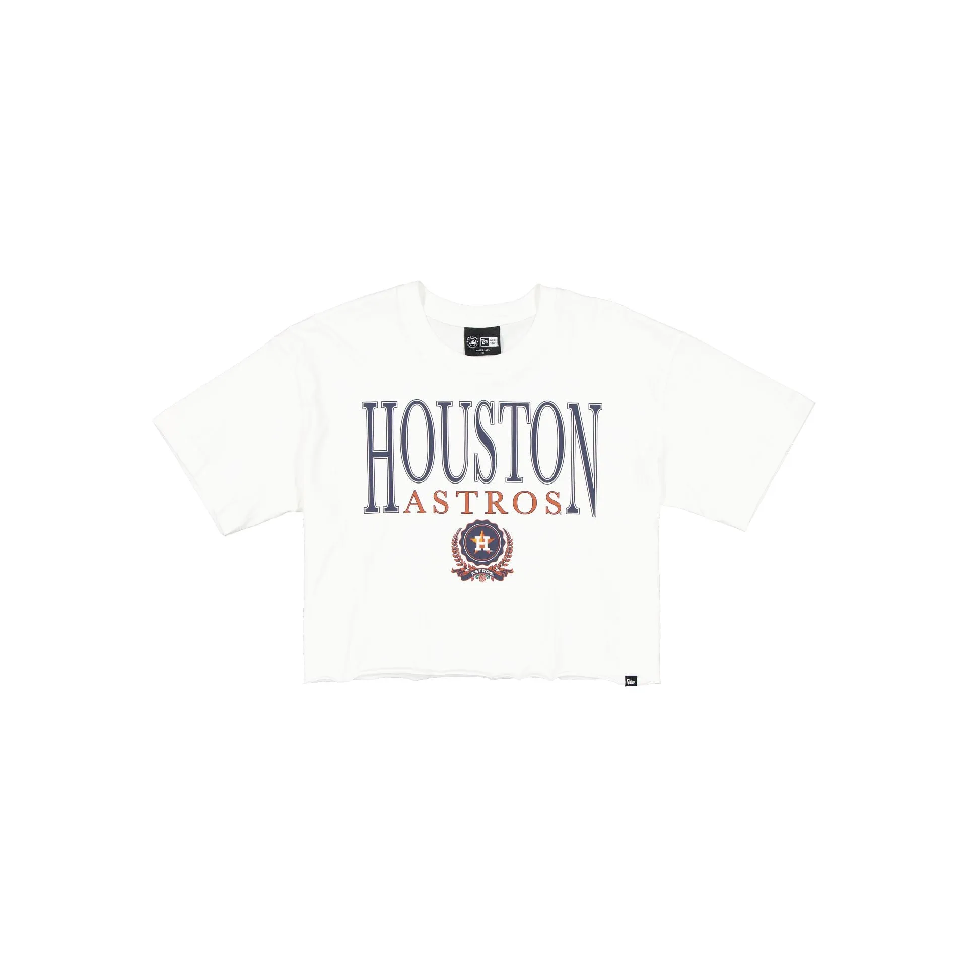 Houston Astros Throwback Prep Women's Cropped T-Shirt sold by New Era