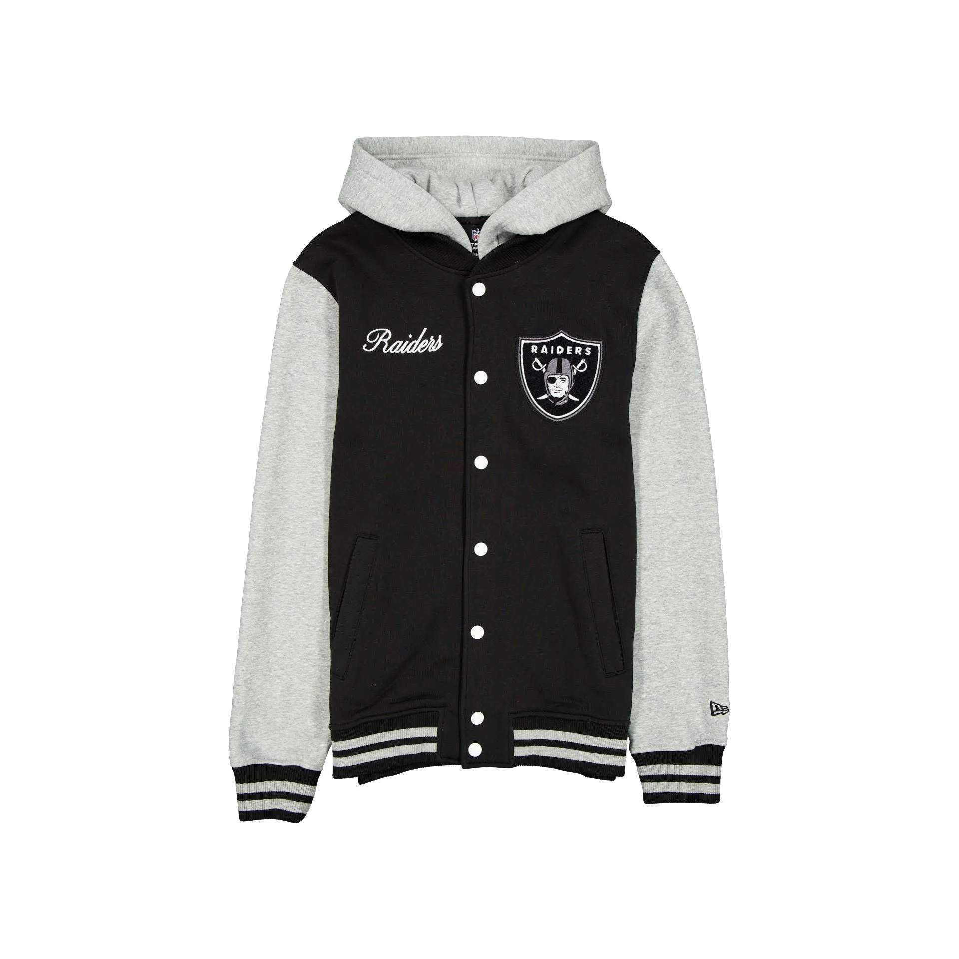 Las Vegas Raiders Throwback Prep Jacket sold by New Era