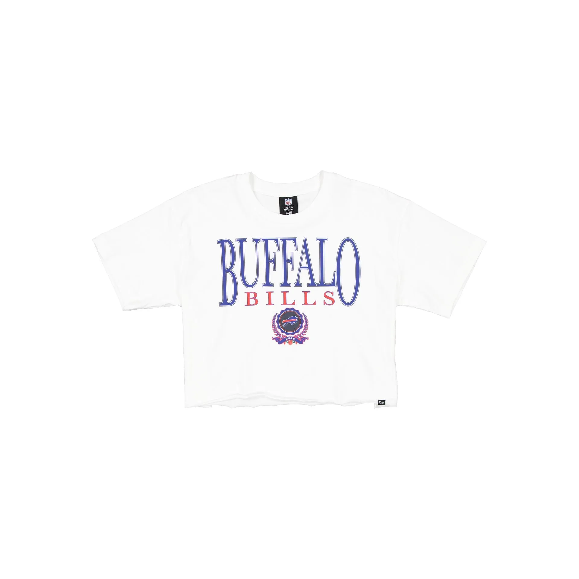 Buffalo Bills Throwback Prep Women's Cropped T-Shirt sold by New Era