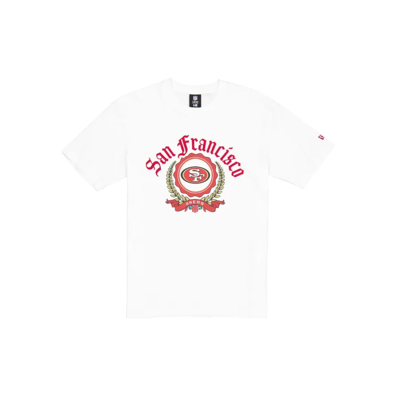 San Francisco 49ers Throwback Prep T-Shirt sold by New Era