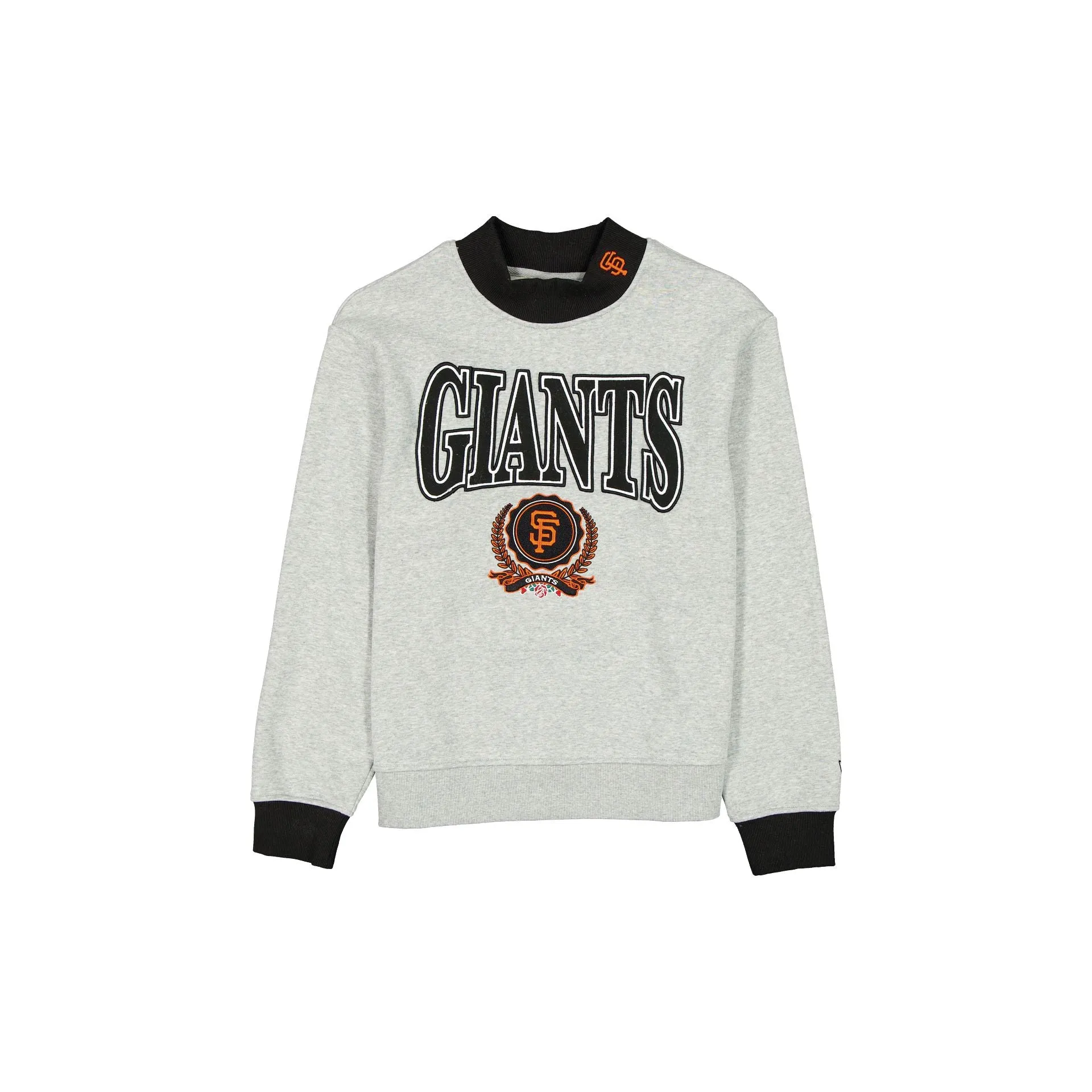 San Francisco Giants Throwback Prep Women's Mockneck Sweatshirt sold by New Era