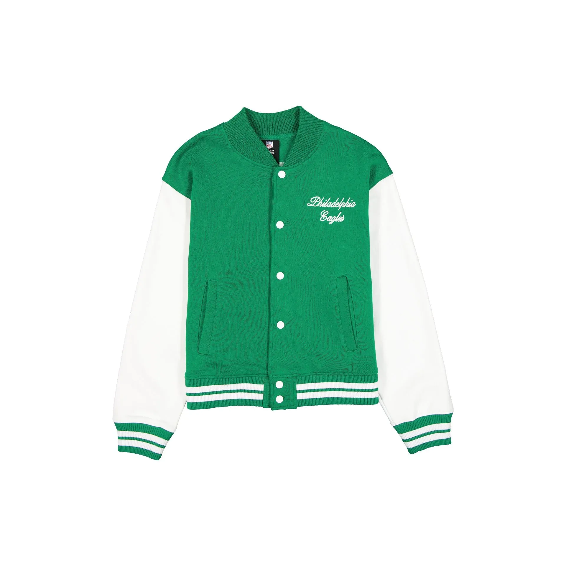 Philadelphia Eagles Throwback Prep Women's Jacket sold by New Era