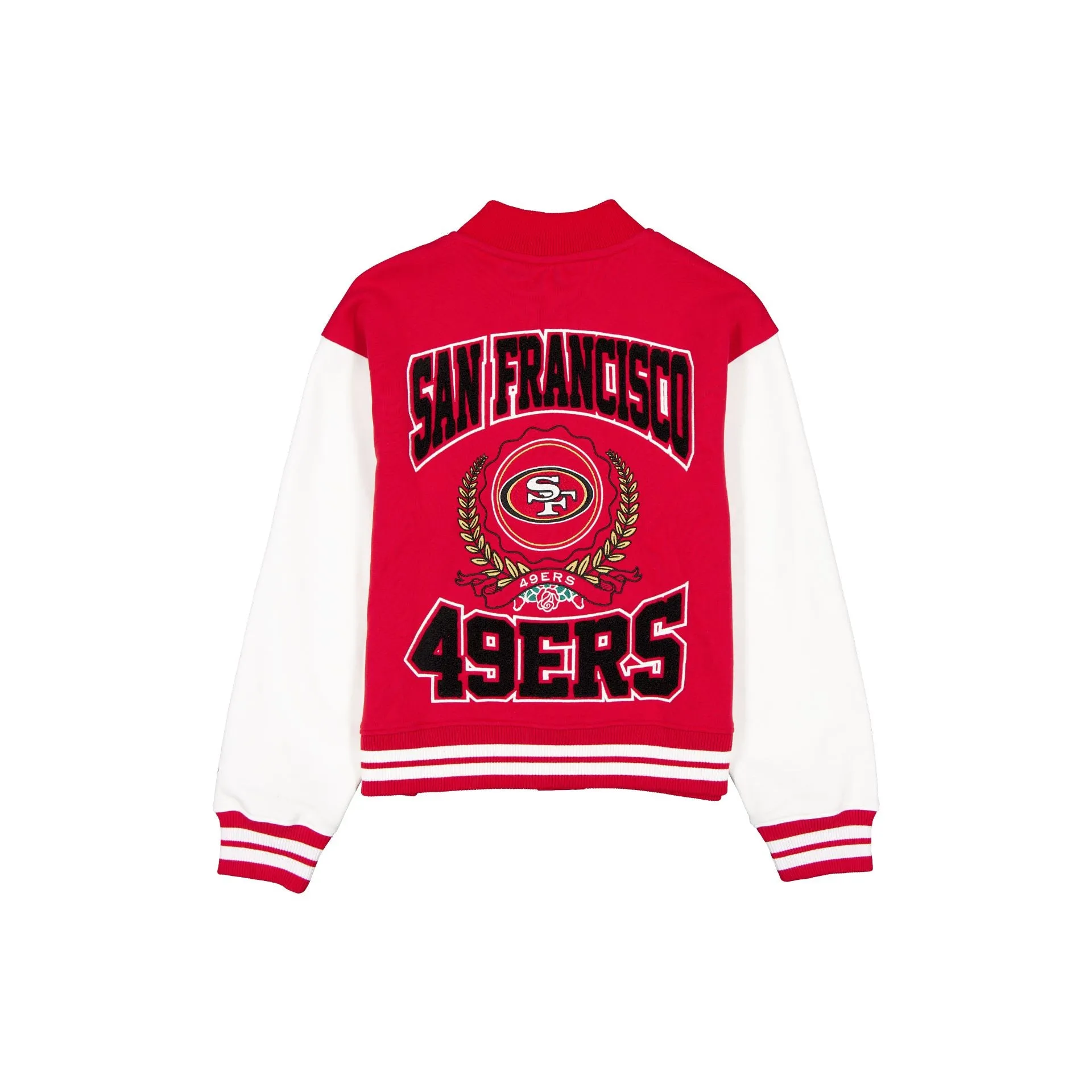 San Francisco 49ers Throwback Prep Women's Jacket sold by New Era product image thumbnail 2