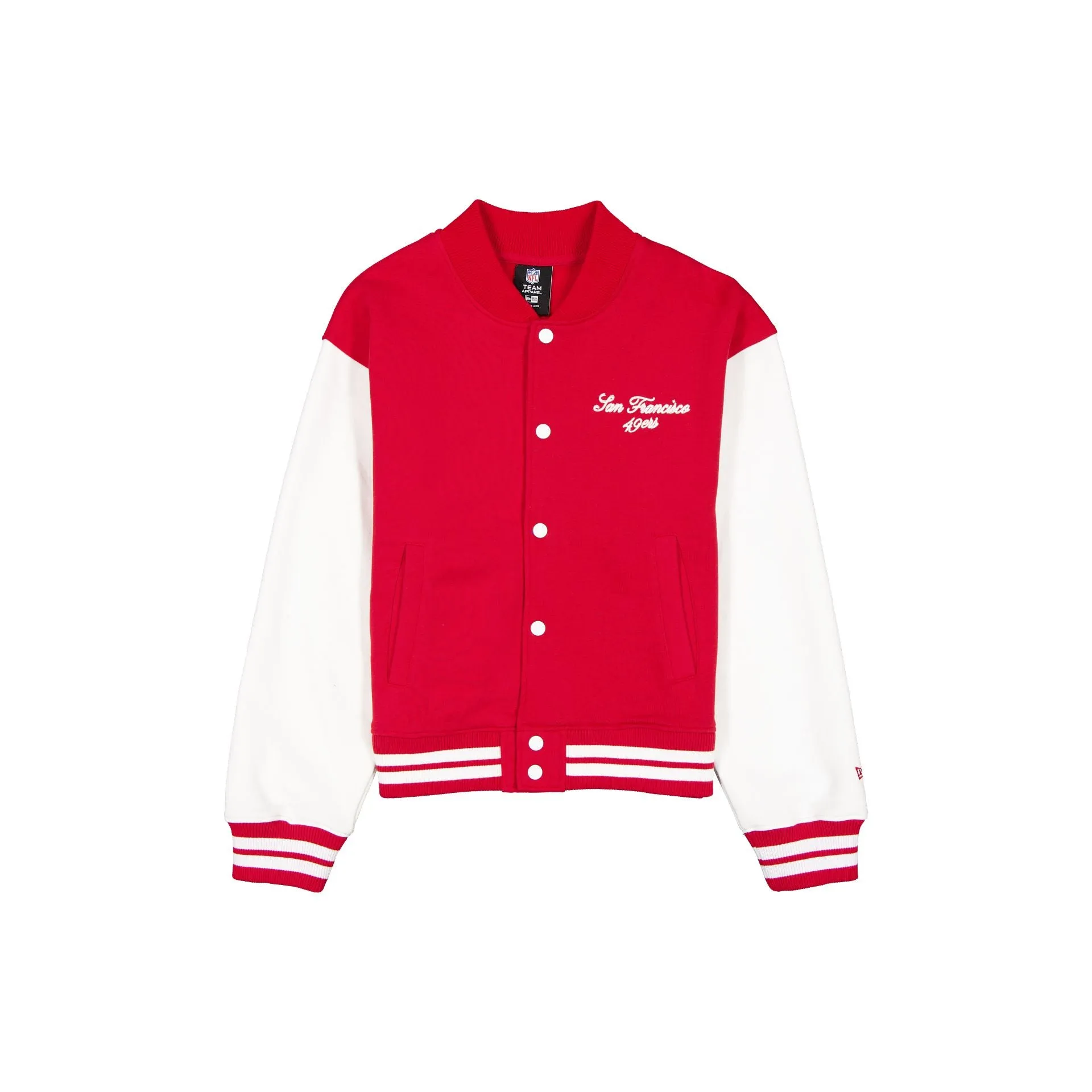 San Francisco 49ers Throwback Prep Women's Jacket sold by New Era